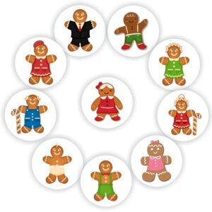 408 Economy reward teacher’s stickers -Gingerbread girls and boys